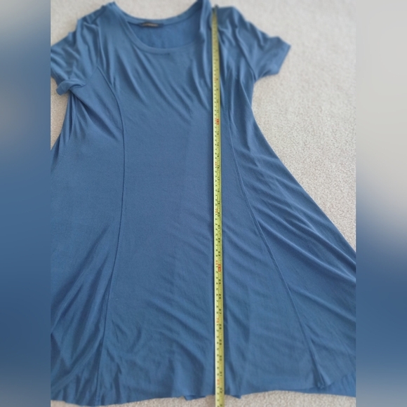 Bluheaven Asymmetrical blue dress sz S.  Short Sleeved.  FL - Picture 10 of 10